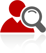 person and mag glass-icon